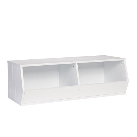 Kids Storage Stacker - 2 Veggie Bins