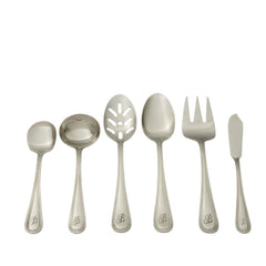 46-Piece Personalized Flatware - Beaded Pattern