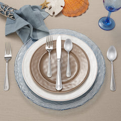 46-Piece Personalized Flatware - Marina Pattern