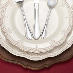 46-Piece Personalized Flatware - Royalty Pattern
