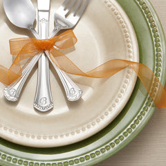 46-Piece Personalized Flatware - Excelsior Pattern